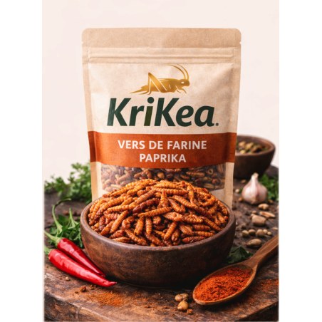 Vers de farine paprika