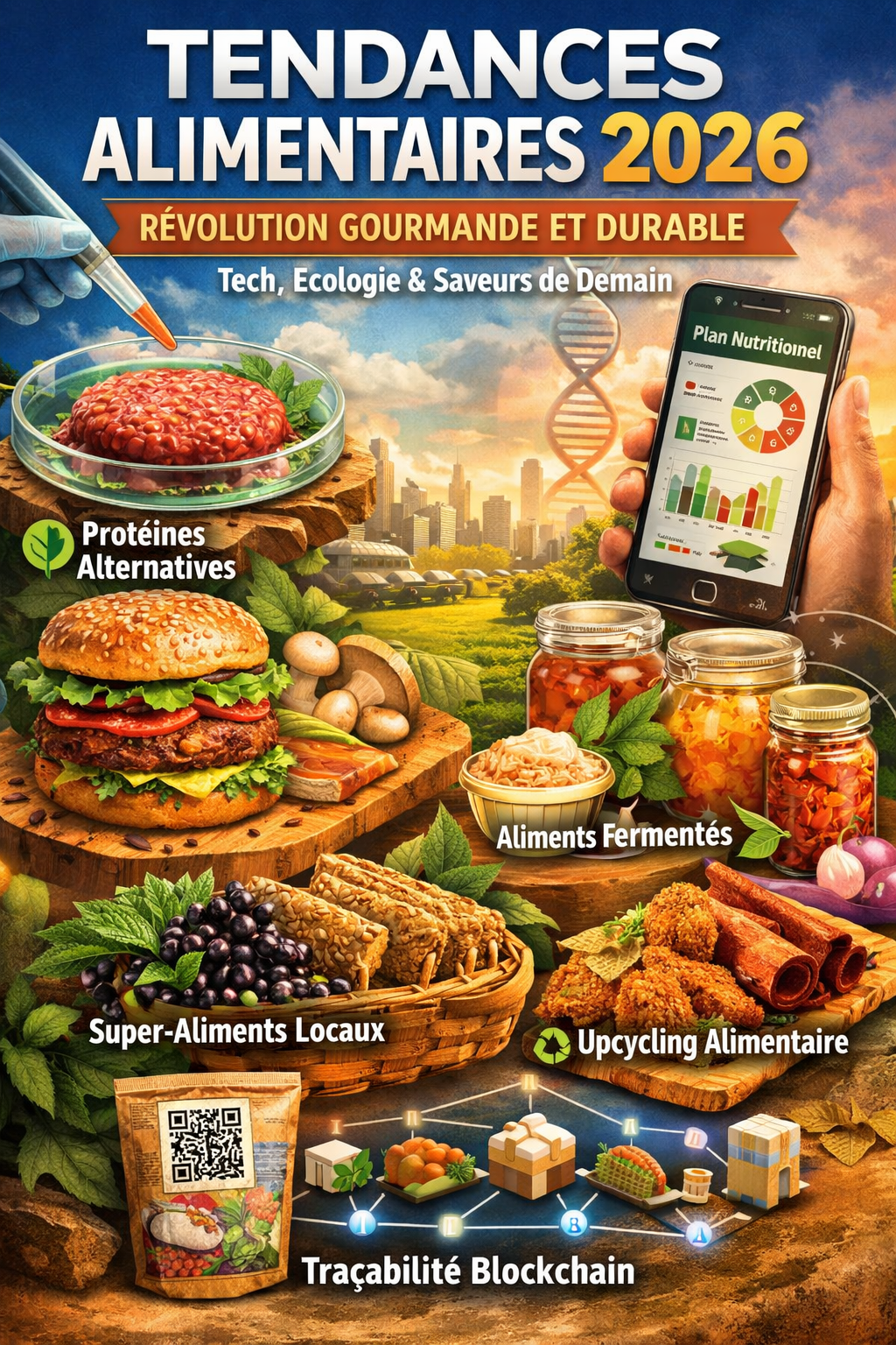 les tendances des produits alimentaire en 2026